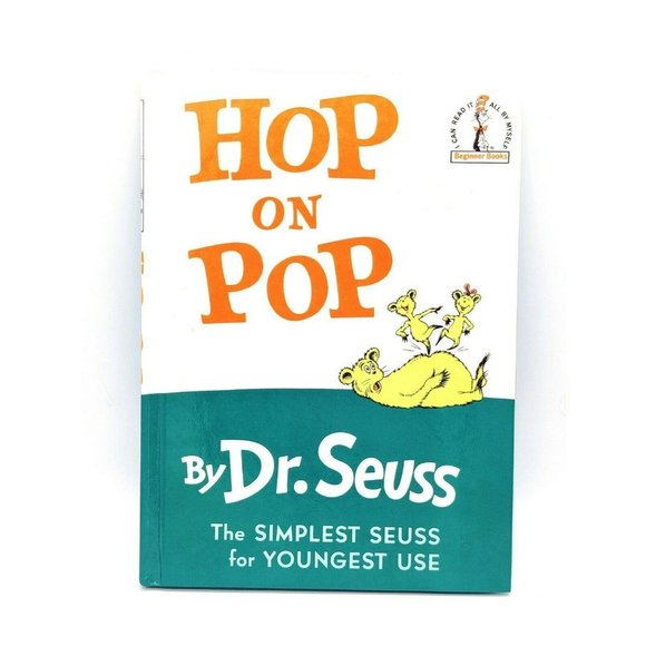 Hop on Pop Book Dr Seuss Hardcover Beginner Books - Picture 1 of 5
